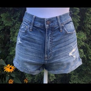 Abercrombie And Fitch Denim Shorts size 8 NWT